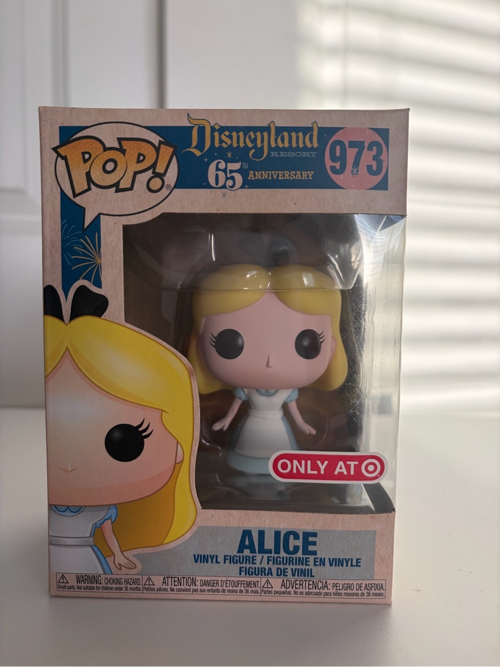 Alice Funko Pop! Disneyland 65th Anniversary Box - #973